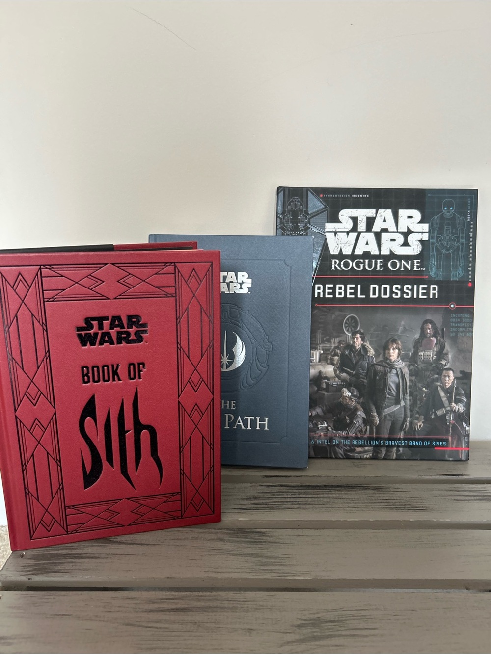 Star Wars Books: Book of Sith, The Jedi Path, Rogue One All NEW